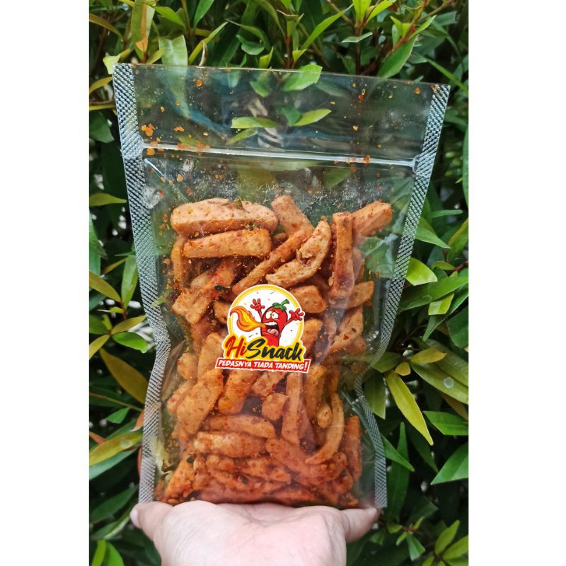 

STIK BASRENG PEDAS DAUN JERUK/STIK BASRENG CIKRUH/ STIK BASO GORENG 100gr