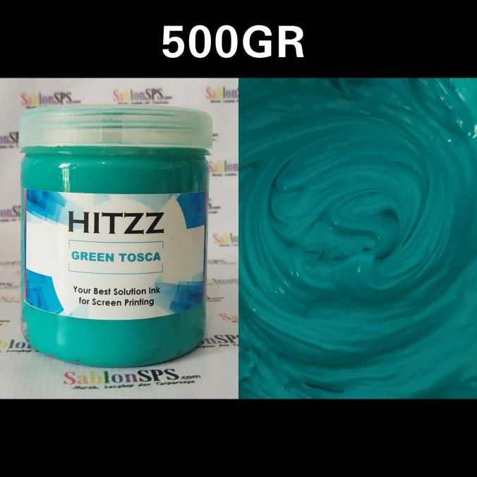

[[COD]] TINTA PLASTISOL GREEN TOSCA DISTRO CLOTHING 500GR NEW Kode 1115
