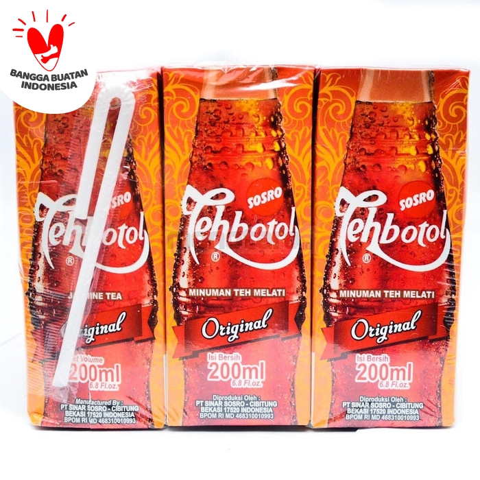 

SOSRO TEH BOTOL KOTAK BANDED 6X200ML