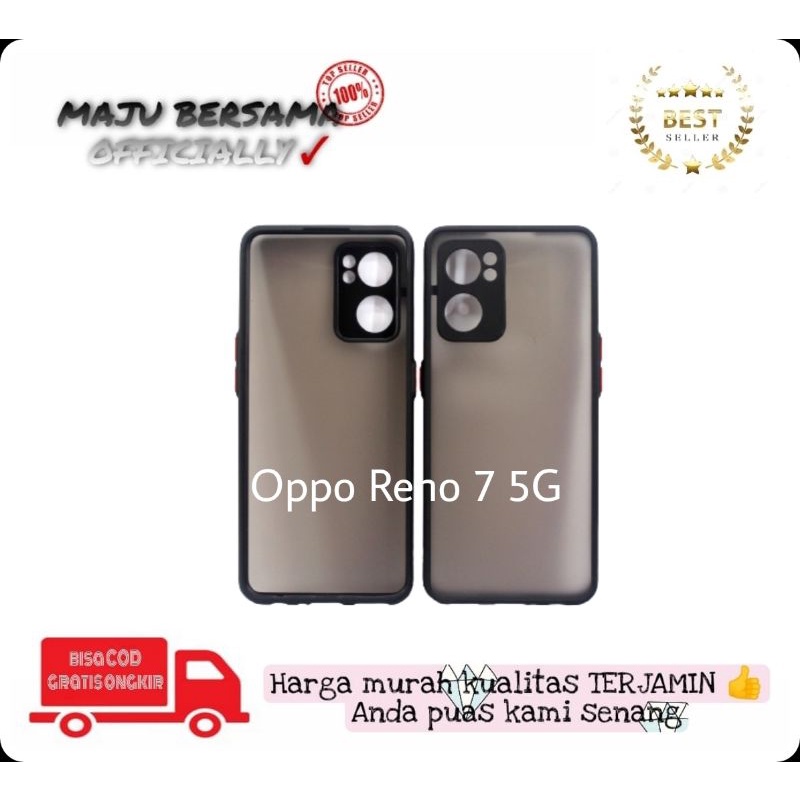 [MB] CASE MY CHOICE Oppo Reno 7 5G Softcase Bumper Aero + protect pelindung camera / Hard case My ch