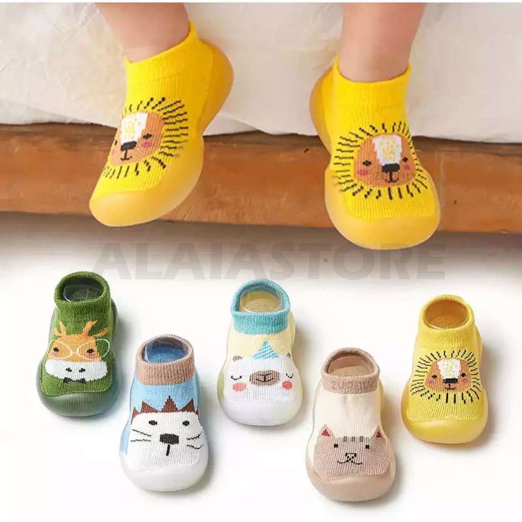 Sepatu Bayi Prewalker Import - Little Monster / Kaos Kaki Bayi A2