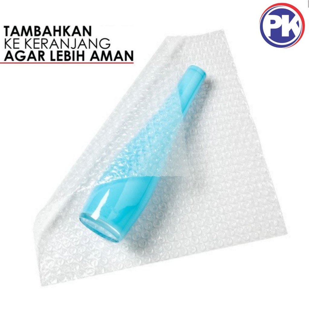 

Packing Tambahan Bubble Wrap Khusus Tambahan Extra Order Produk di Toko