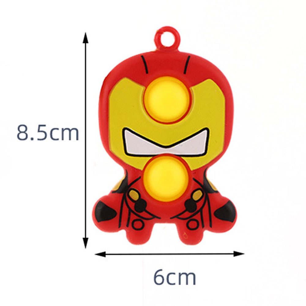 POP IT Cartoon super hero children's Marvel press toy rodent pioneer bubble music vent decompression props