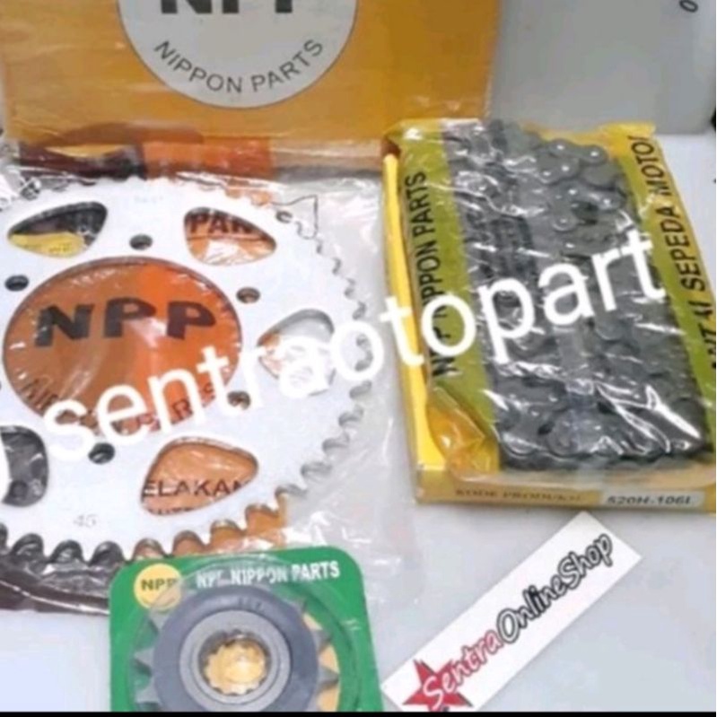 gir gear girset ninja 250r h karburator original npp