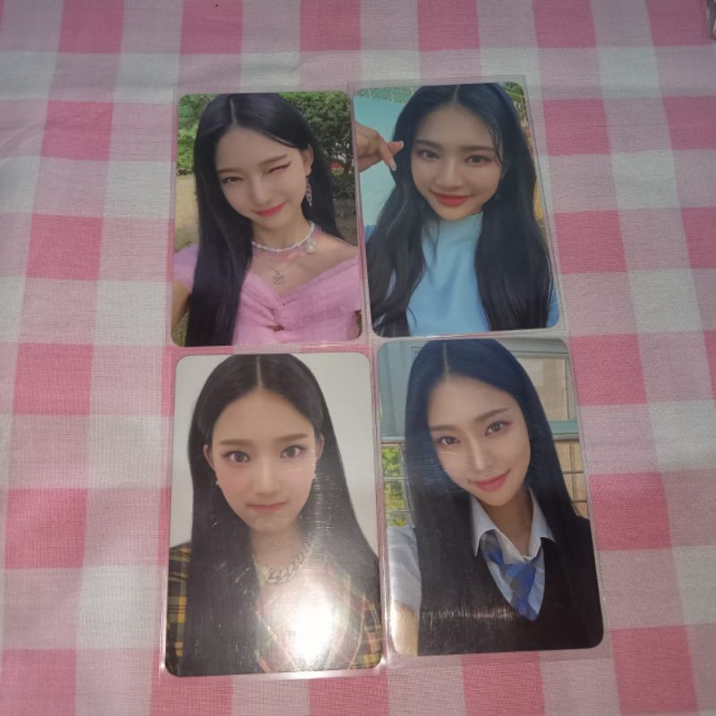photocard pc isa stayc streotype type a b spc wink seragam