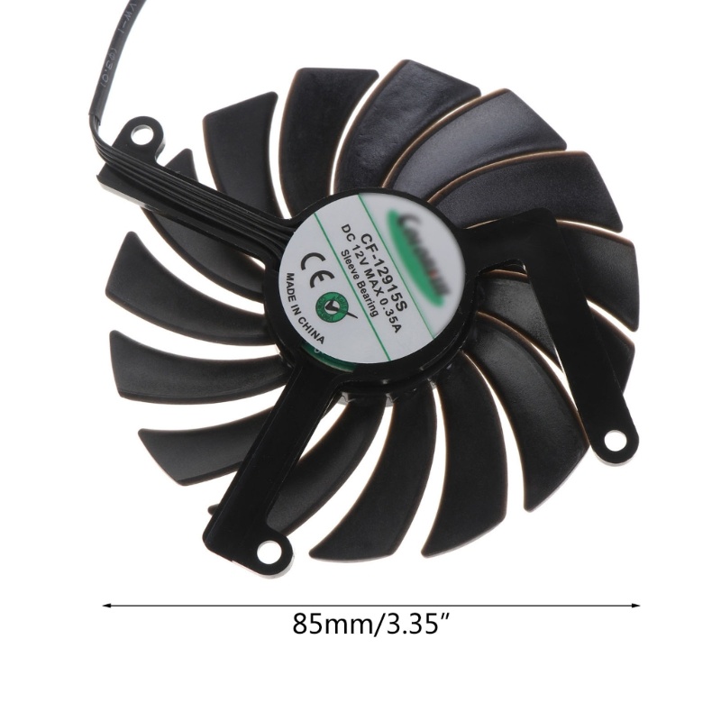 Bt 85mm CF-12915S RTX3060 3080gpu Card Cooler Fan Untuk Rtx3080 RTX3070 RTX3060TI RTX3060 RTX3050 Kartu Video Pendingin Fa