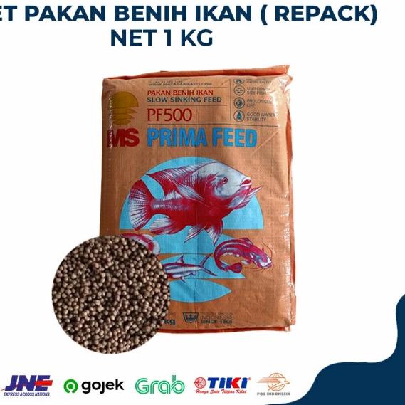 Pakan Makanan Benih Bibit Ikan Lele Nila Gurame Hias Pelet PF 500