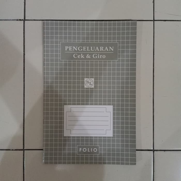 

Buku Pengeluaran Cek & Giro Folio SL