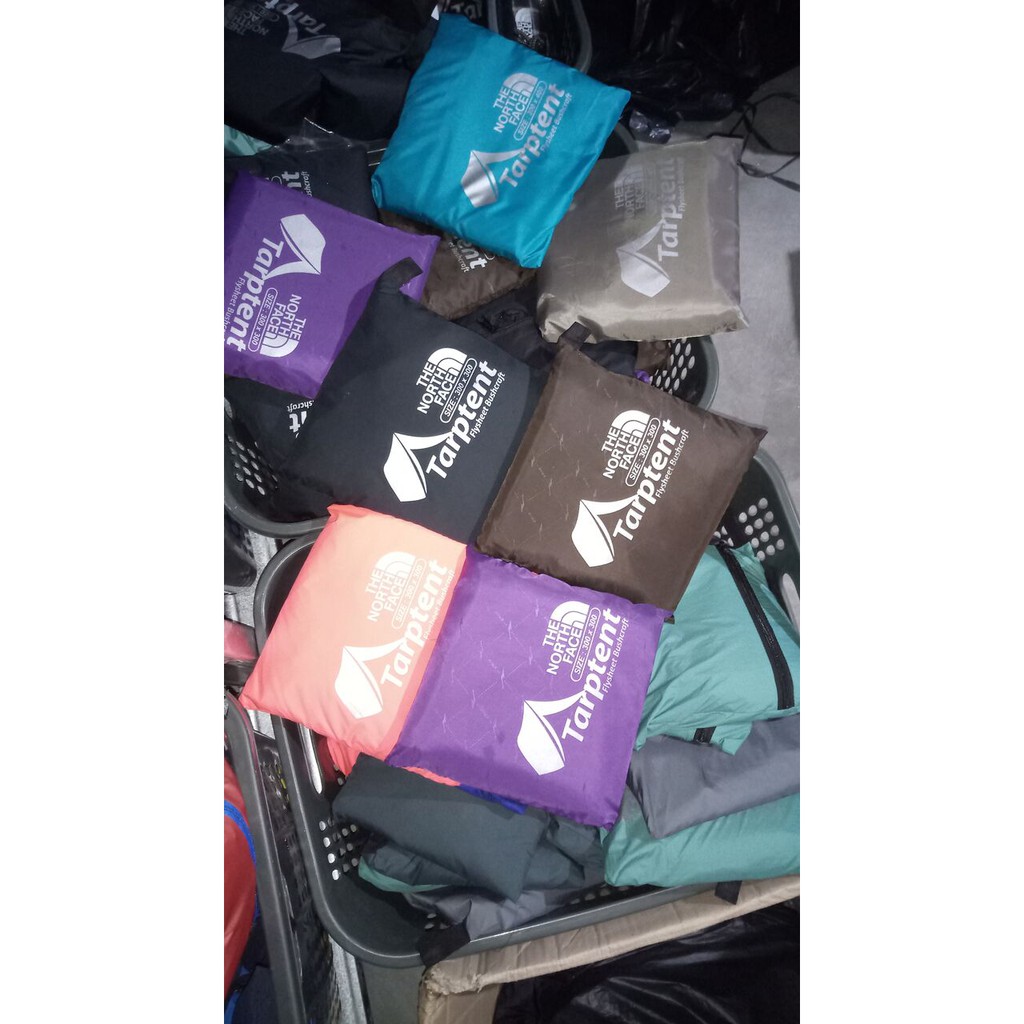 flysheet/ tenda terpal waterproof / bisa dibentuk" ukuran 3x3