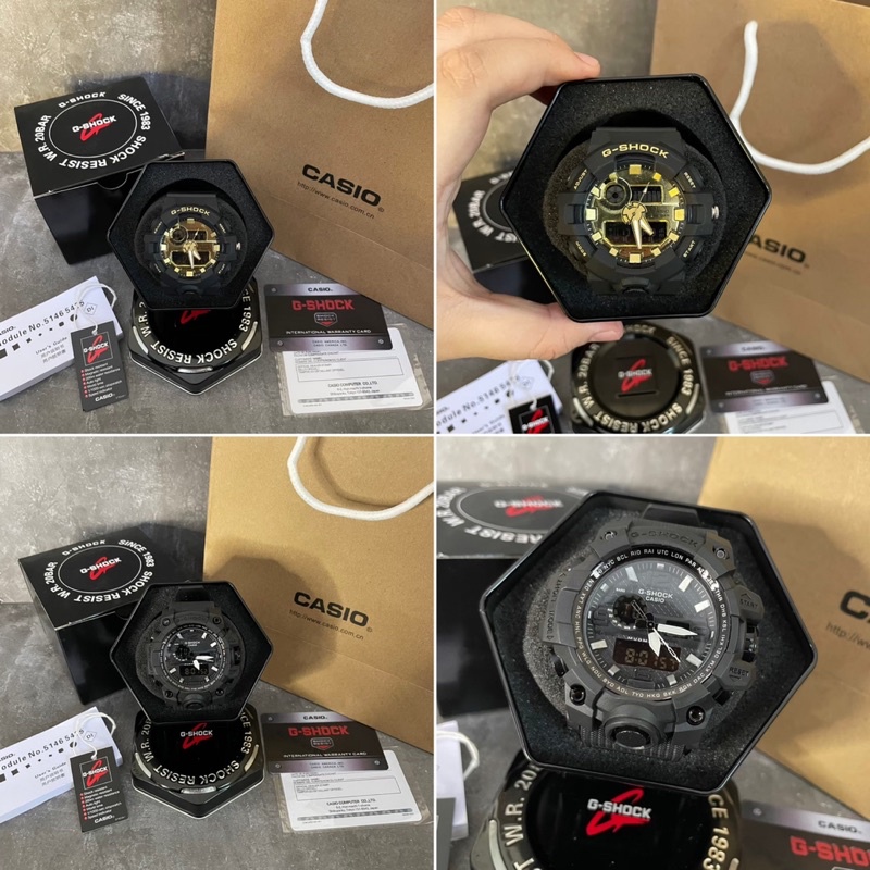 JAM TANGAN G SHOCK GA700 FULLSET