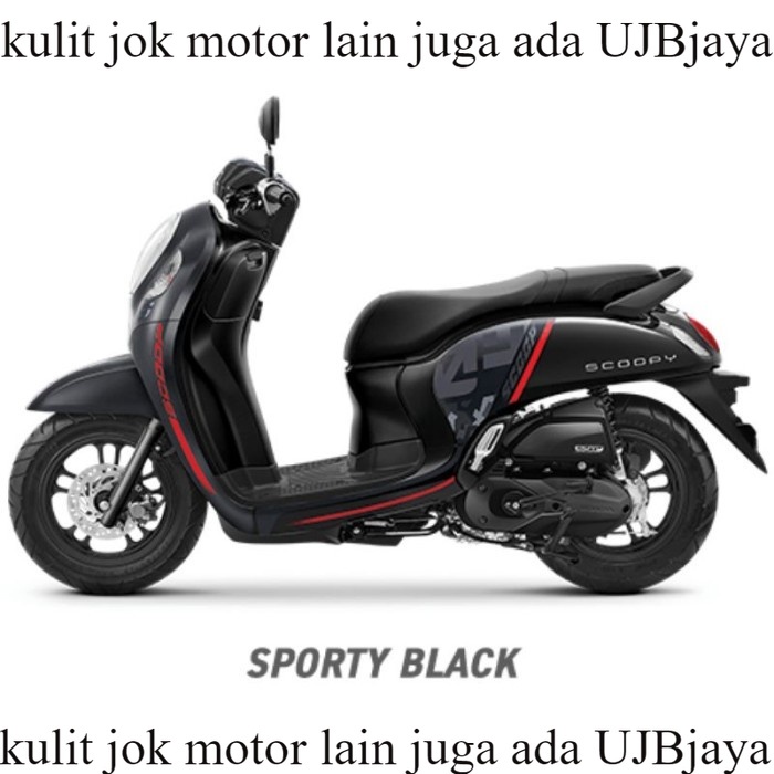 Sarung Jok Motor Scoopy 2010-2022 BAHAN ORI Kulit Jok Motor Scoopy 2010-2022 S19