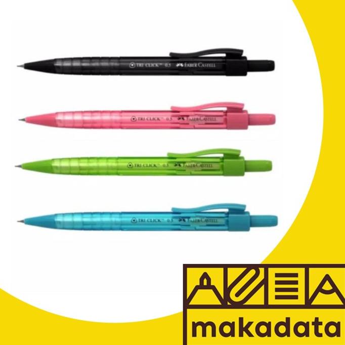 

Open DS] PENSIL MEKANIK FABER CASTELL TRI CLICK TRICLICK 0.5 mm 1362