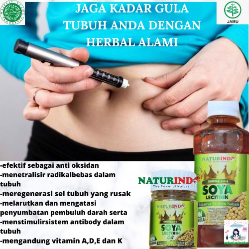 

OMEGASOYALECHITIN MEMBANTU MENJAGA KADAR GULA DARAH DALAM TUBUH