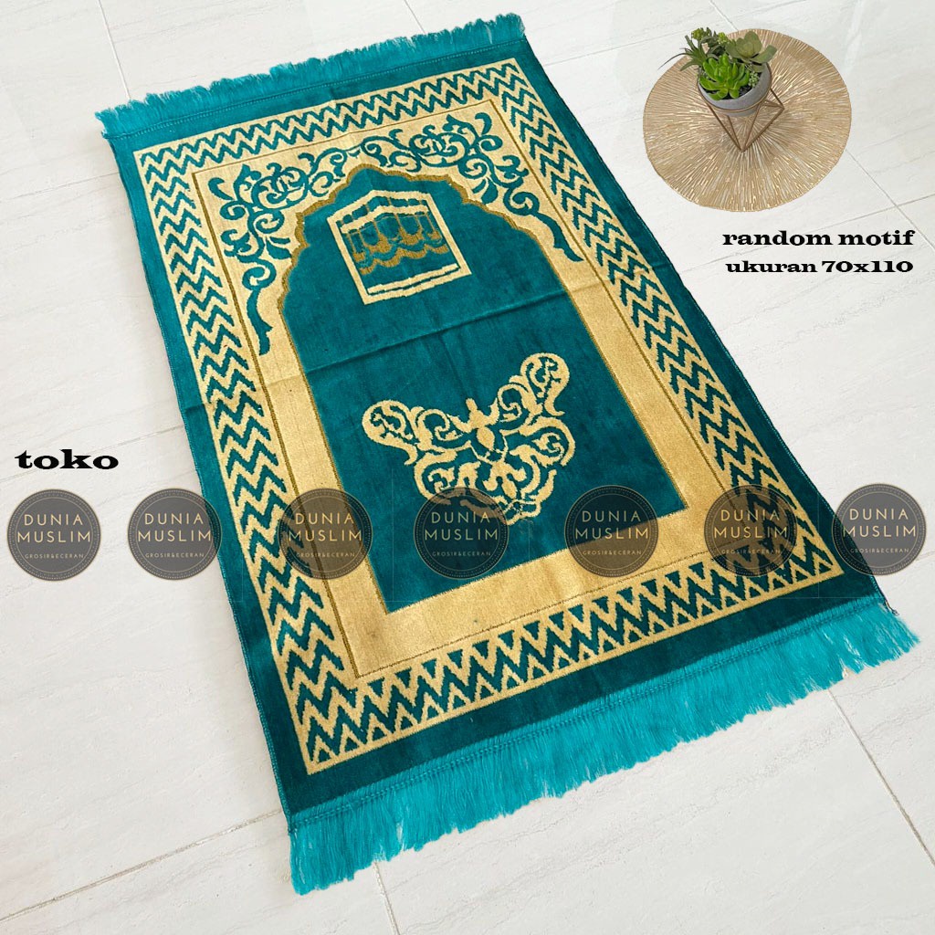 Sajadah Turki Bulu Premium Sajadah Besar Ukuran 110x70cm Sajadah Jumbo Murah Sajadah Murah By Dunia Muslim