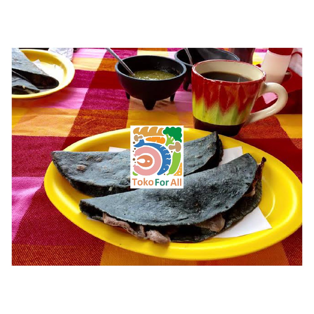 

FROZEN Flour Tortilla (charcoal / black) - 20cm - 10pcs / pack