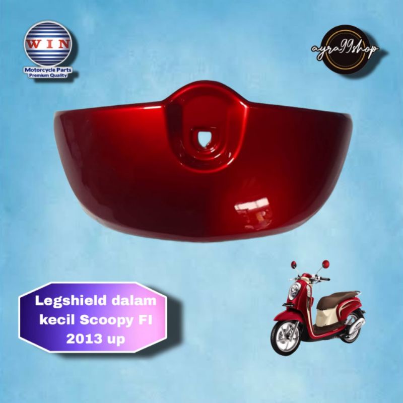 Legshiel Dalam Scoopy Fi Kecil Merah Maroon Honda Pelindung Kaki Dalam Scoopy Fi Kecil Murah Merk WIN