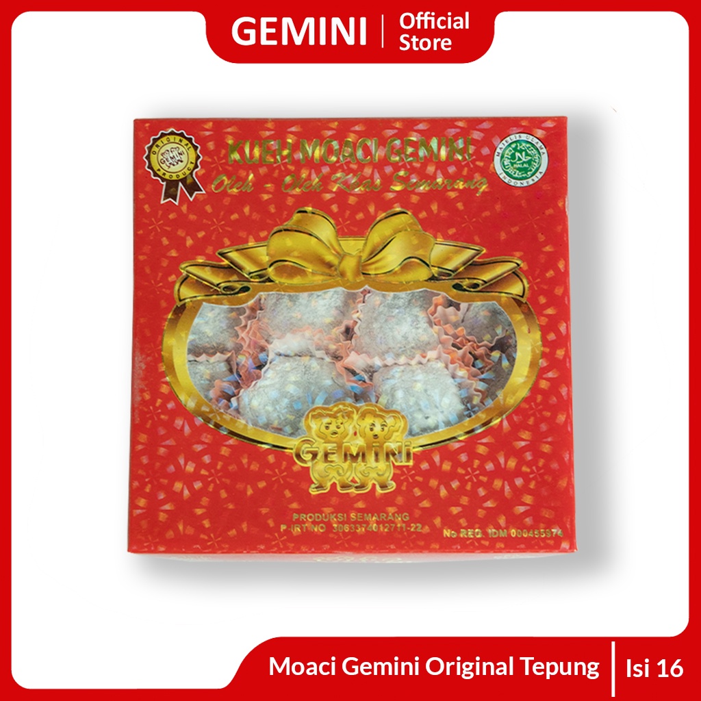 

Gemini - Moaci Gemini Original Tepung Isi 16