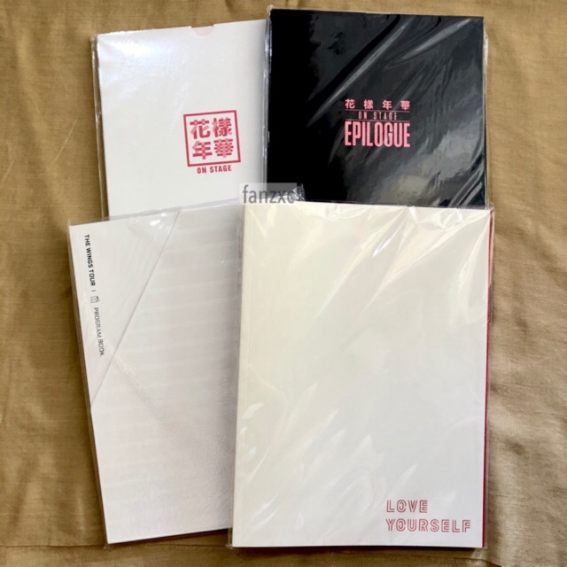 BTS Tour Program Book — Love Yourself / Wings / HYYH On Stage / Epilogue