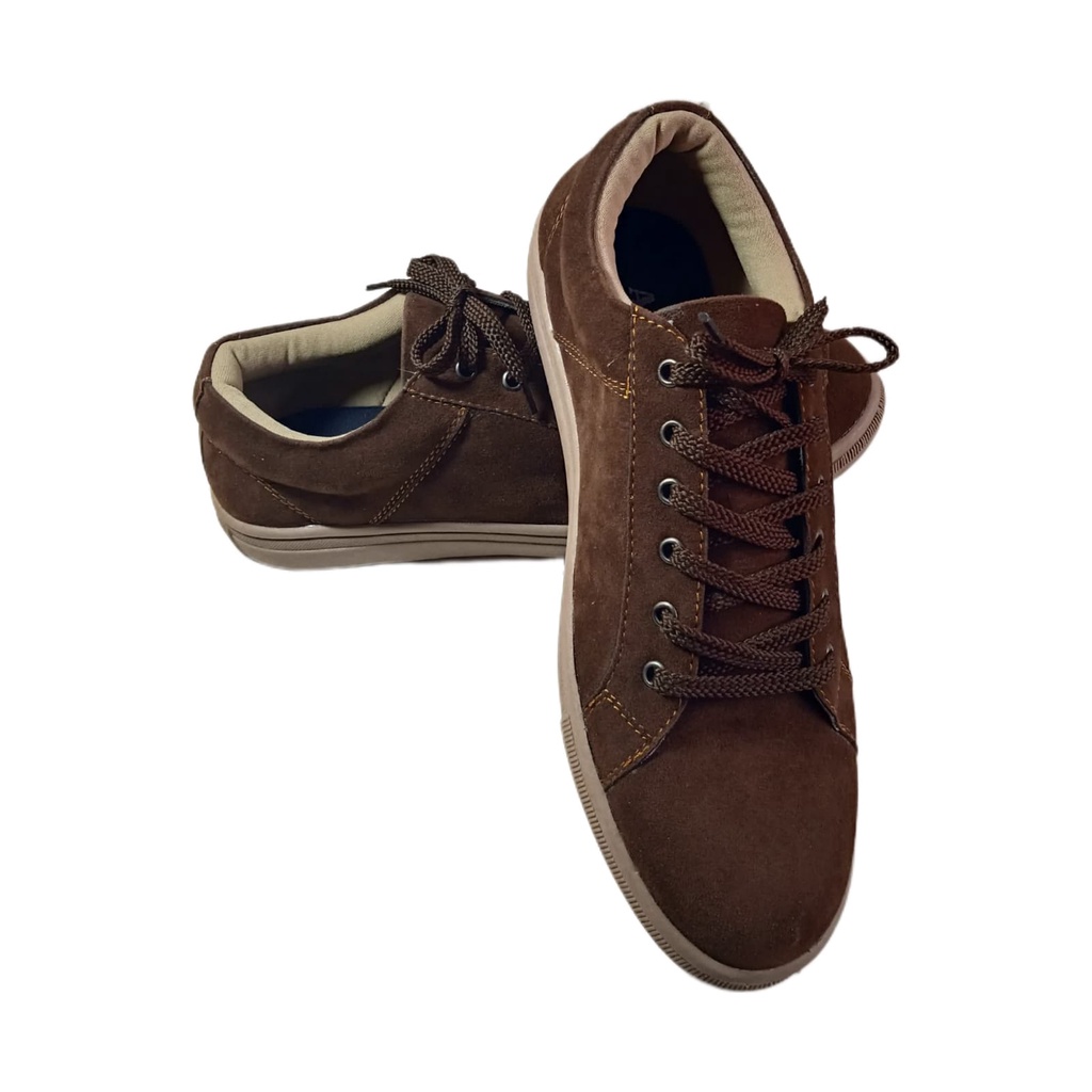 sepatu pria terbaru//termurah//sneakers//pria keren korea style//sneakers Ascho a07 coffe