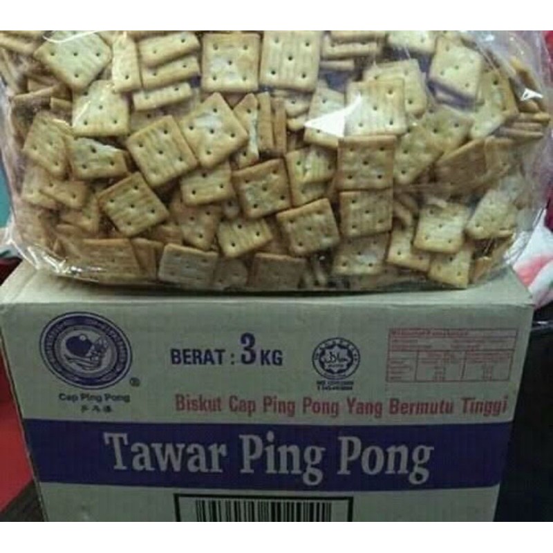 PING PONG BISKUIT MALAYSIA PER KOTAK 3 KG