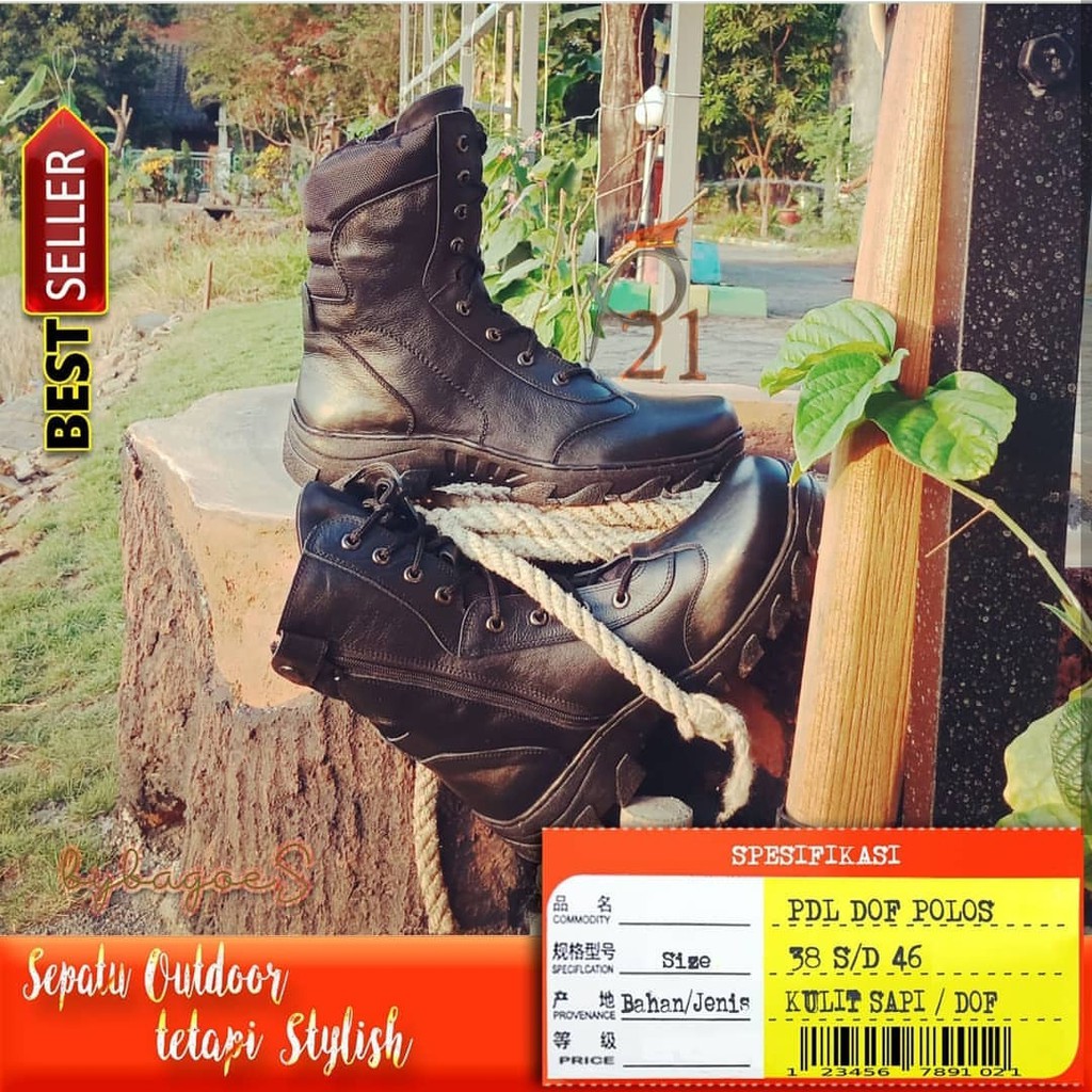 Sepatu P21 PDL Polri