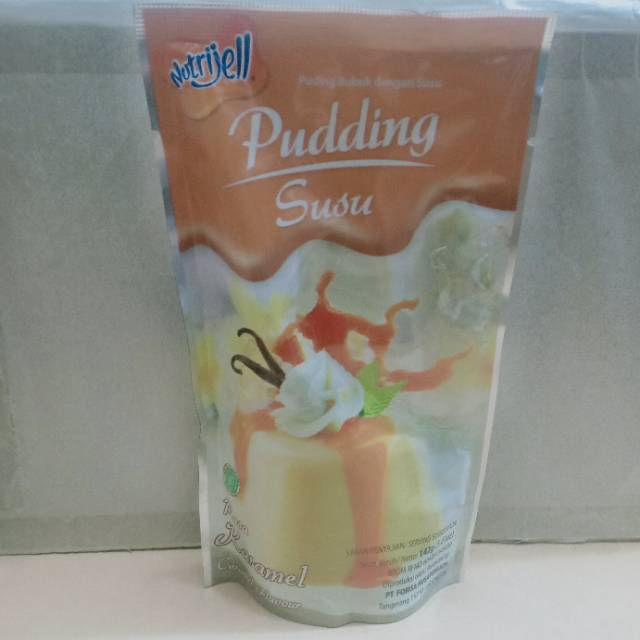 NUTRIJELL PUDING / Nutrijell Pudding Susu Rasa karamel / Caramel flavour