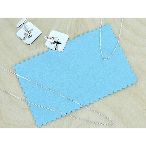 Silver Polishing Cloth / Kain Pembersih Perhiasan Isi 5 pcs