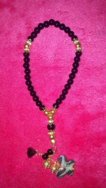 Tasbih Mutiara Bandul 8 ml, Butir 33