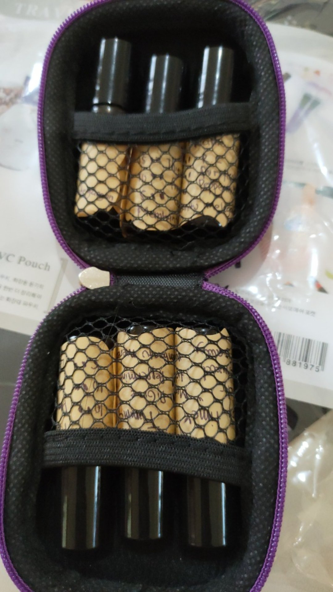 Sticker Label Botol Essential Oil Kertas Karton Vancy Coklat Stiker Kraf Toples Wadah Bumbu Dapur