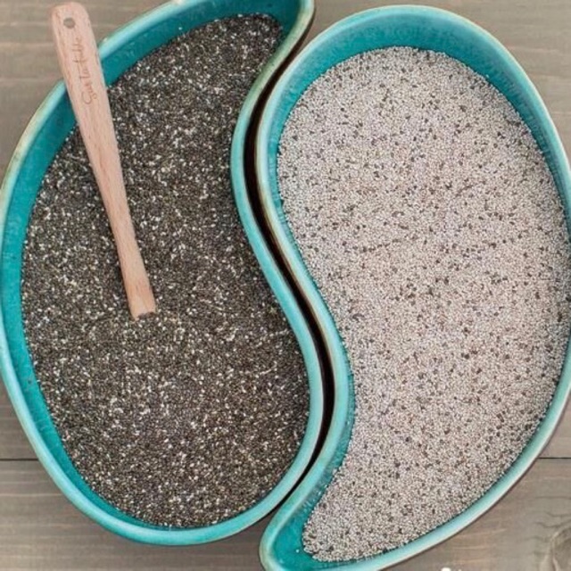 Organic Chia Seed Meksiko @100gram 1pcs Black &amp; 1pcs White