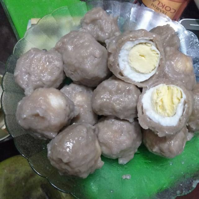 

Bakso jando isi ayam,telur puyuh