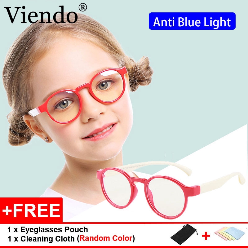 Viendo Imute Kacamata Anti Radiasi Anak  Dari  Hp laptop 