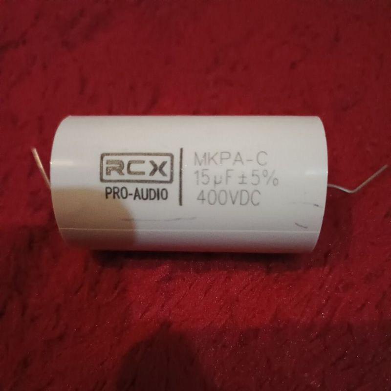 AUDIO FILER 15 UF 400 V RCX