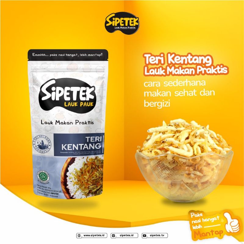 

Sipetek Lauk Teri Kentang