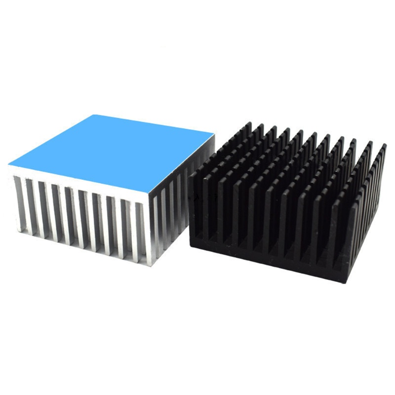 Bt 4pcs 40x40x20mm Radiator Heatsink Aluminium Untuk Chip Elektronik RAM LED- Pendingin