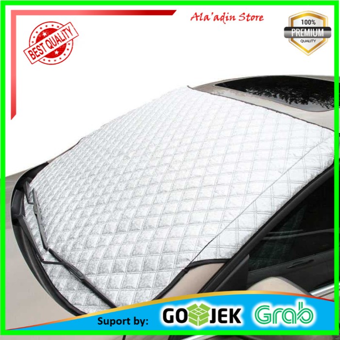 Sun Shield Sunshield Pelindung Panas Dashboard Tirai Kaca Depan Mobil Sun Shade