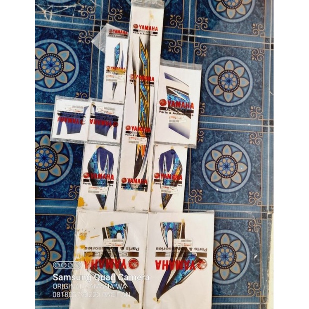 striping f1zr fizr 2005 biru original