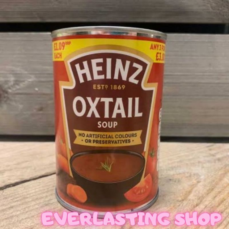 

Heinz Oxtail Soup American Tail Sweet Cream Touge Special Recipe