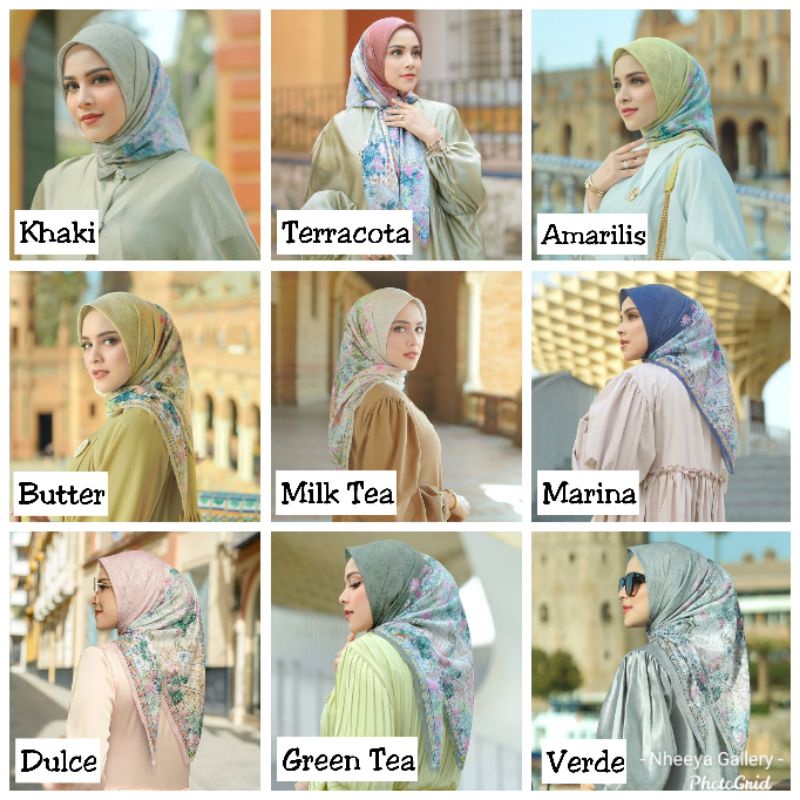 Buttonscarves Sevilla Series