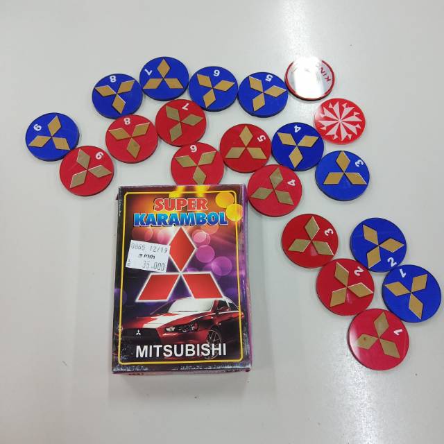 Koin coin biji karambol krambol carambol super mitsubishi 3mm 3 mm