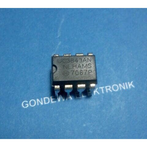 UC3843 UC3843AN dip 8 pin Current mode PWM controller