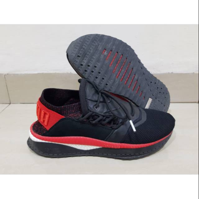 SEPATU RUNNING PUMA IGNITE BLACK RED