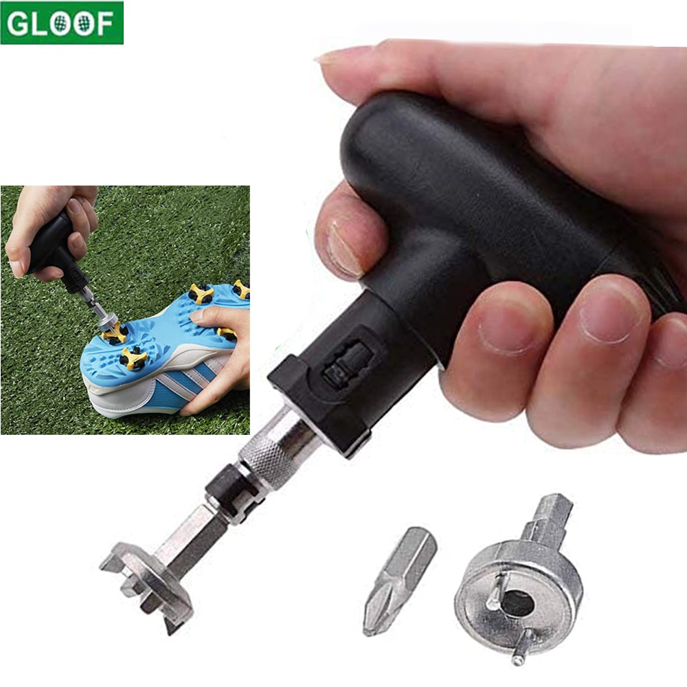 Jual PREORDER Golf Spike Wrench Sepatu Ratchet Action Remover Alat