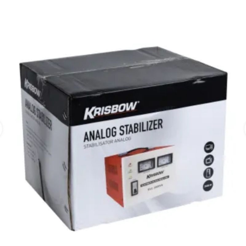 krisbow stabilizer elektronik analog 3 kva 3000va