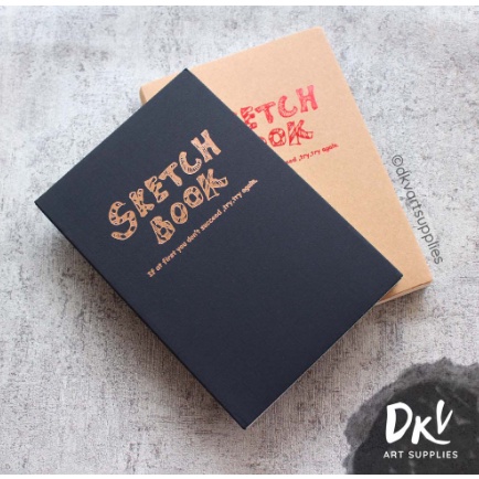 

POTENTATE Sketchbook A5 100gsm 120 lembar Soft Cover