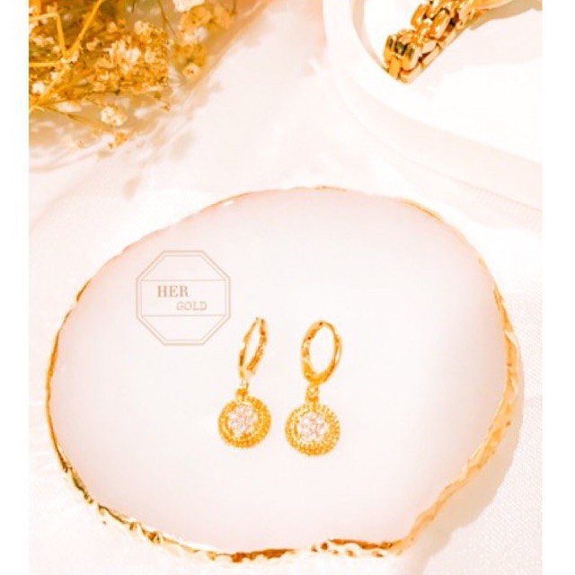 Chelsea Earrings Anting Gold 18K