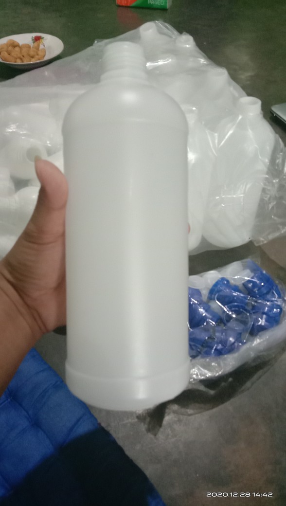 1lt Botol Agro/1lt Botol Labor 1.000ml Hdpe Natural