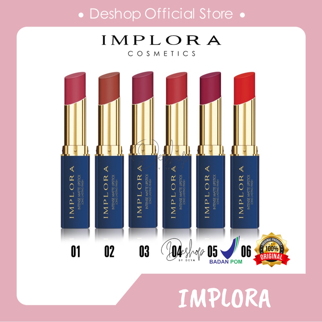 Implora Lipstick Intense Matte