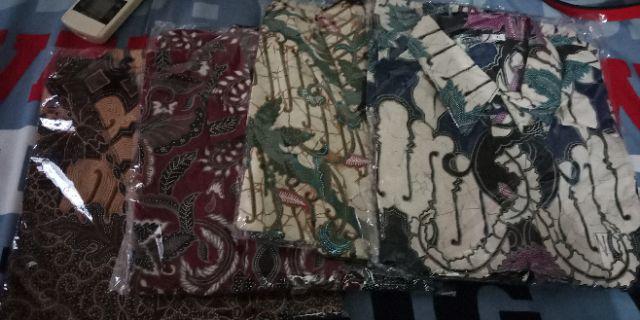 668 Kemeja Batik Anak Laki 2 - 12 Thn - Hem Anak Seragam