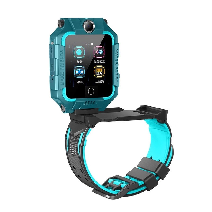 Z6 waterproof Kids Frozen 360 Derajat SmartWatch imoo anti air - Hijau